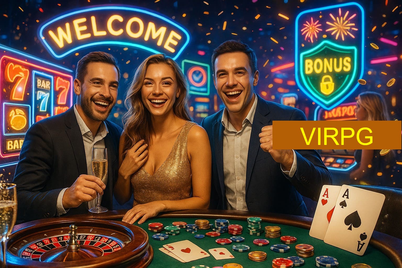 Jogos emocionantes no VIRPG