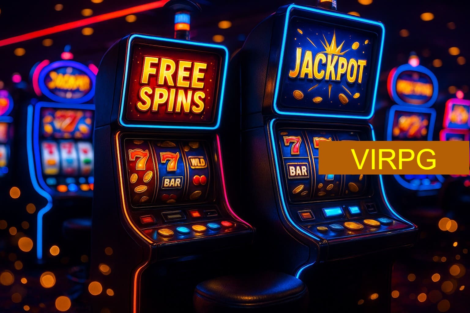 Diversos jogos de caça-níqueis